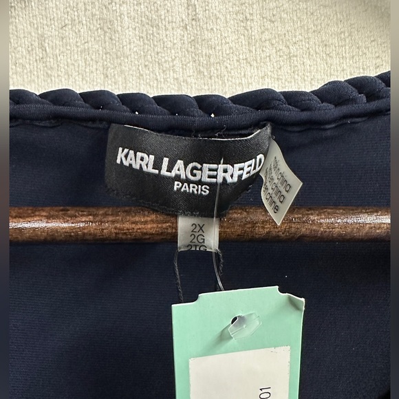 Karl Lagerfeld Flounce Sleeve (2X) NWT (2XL) - Picture 4 of 4